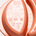 Тарелка детская, двухсекционная, цвет карамельный - фото 35187656