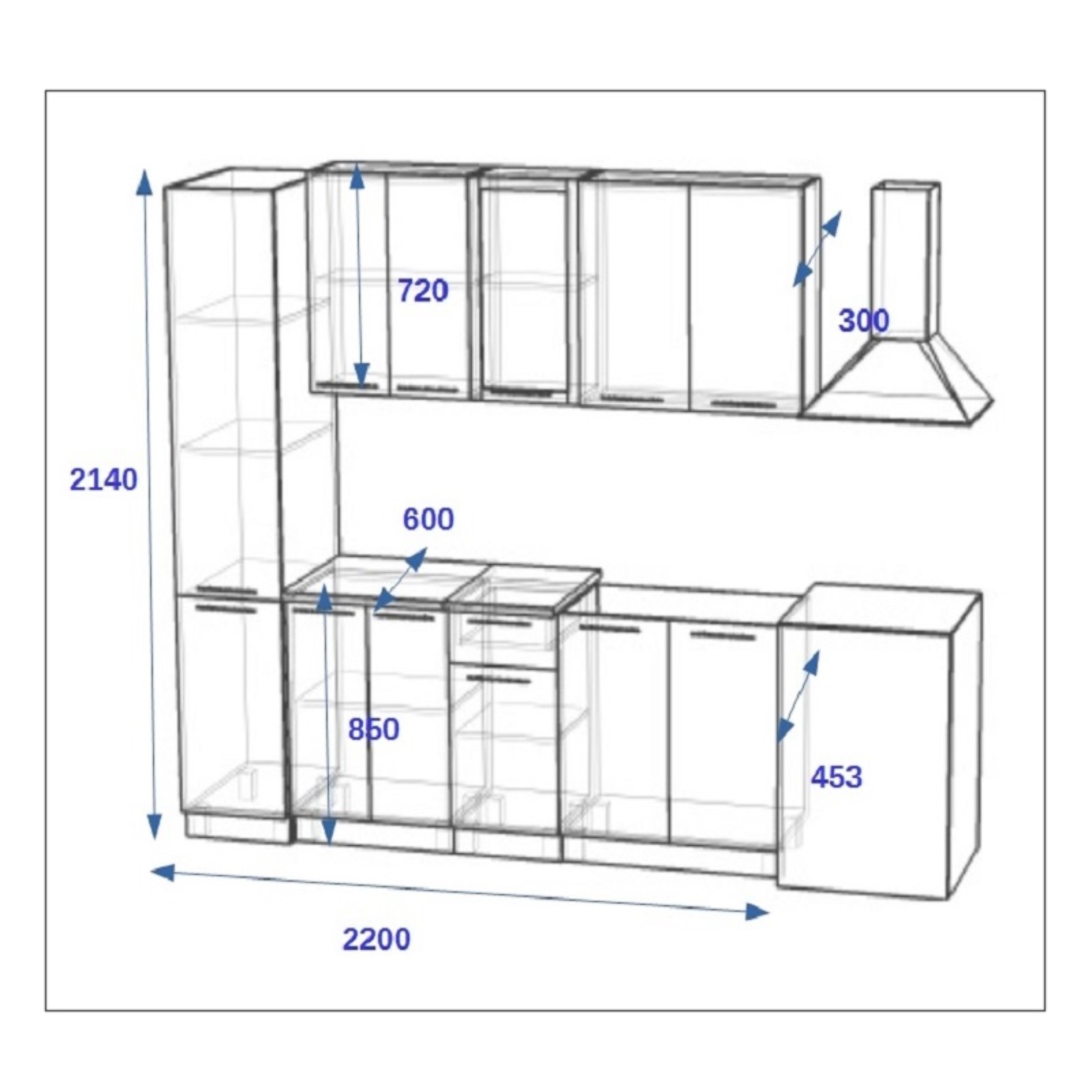 Кухня шкафы размеры фото Кухня шкафы размеры фото