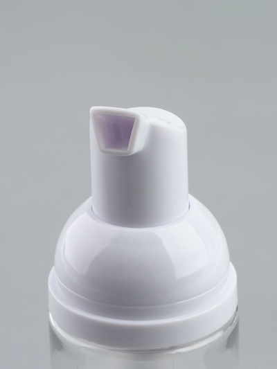 Бутылочка для хранения, с пенообразующим дозатором, 30 мл, цвет прозрачный/белый