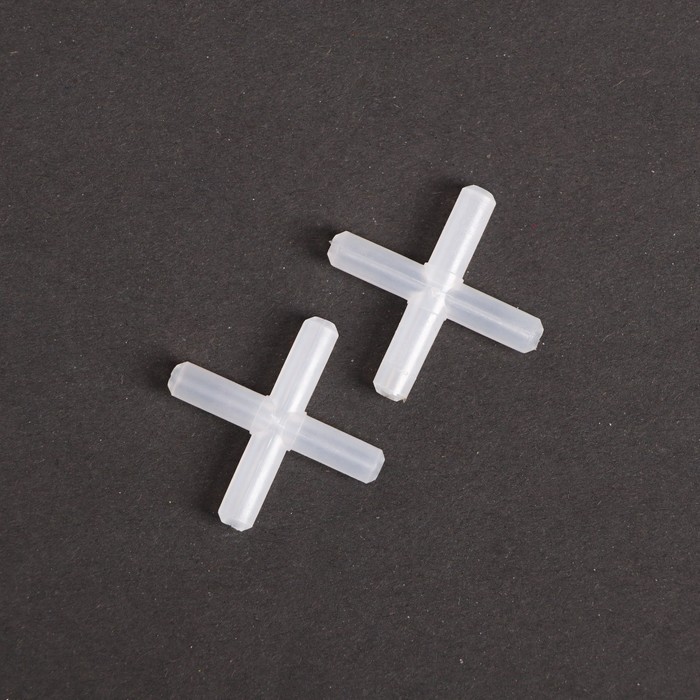 Набор соединителей для трубок, четверник, Ф4 мм, 2 шт. - Фото 1