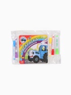 Многоразовая раскраска «Синий трактор едет к нам», 12 стр., 16×16 см, Синий трактор 7336847