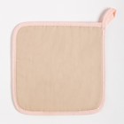 Набор подарочный «Для тебя»: полотенце 40×73 см, прихватка 19×19 см, магнит 11×7 см - Фото 6