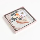 Набор подарочный «Десерт» полотенце 40×73 см, прихватка 19×19 см, магнит 11×7 см  (артикул 7587360)  большой выбор товаров оптом и в розницу по низким ценам с доставкой