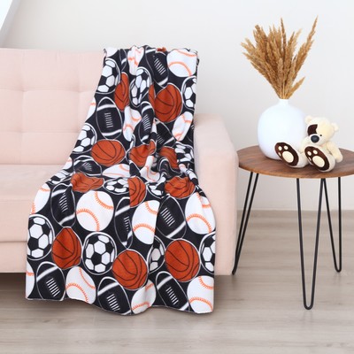 Плед Balls 130×170 см, флис 160 г/м