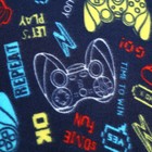 Плед Gamer разноцветный 130x170см, флис 160г/м, пэ100% 7697802