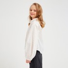 Рубашка детская MINAKU: Cotton collection, белая, рост 122 см - Фото 2