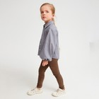 Рубашка детская MINAKU: Cotton collection цвет серый, р-р 116 7689574 - фото 14020607