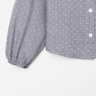 Рубашка детская MINAKU: Cotton collection цвет серый, р-р 116 7689574 - фото 14020613