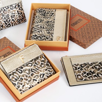 54019MMP Обложка для автодокументов (паспорт), цвет золото 10х14х1,8см