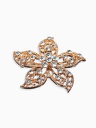 Брошь "Цветок", цвет белый в золоте - фото 809220856