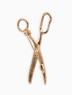 Брошь «Ножницы», цвет белый в золоте - Фото 3