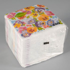 Салфетки бумажные «Гармония цвета. Анютины глазки», 100 шт. - Фото 3