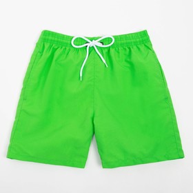 Плавки купальные детские MINAKU, зелёный, рост 110-116