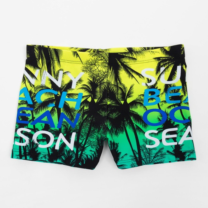 Плавки купальные для мальчика MINAKU "Suny beach", рост 98-104 - Фото 1