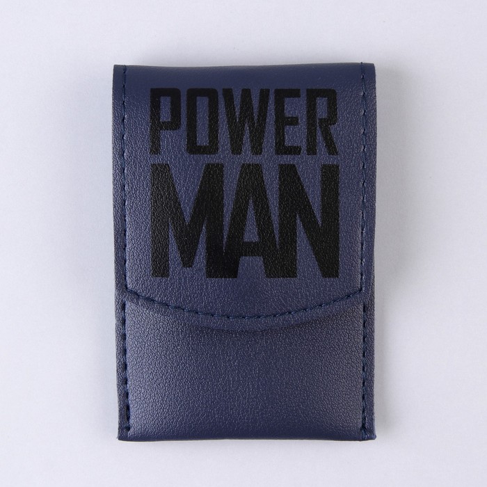 Маникюрный набор 4 предмета «Power man» , 10,2 х 7 см - фото 1889743506