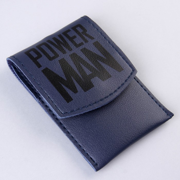 Маникюрный набор 4 предмета «Power man» , 10,2 х 7 см - фото 1889743507