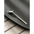 Ложка чайная из нержавеющей стали Magistro Desire, h=13 см, цвет серебряный - Фото 2