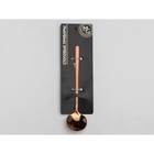 Ложка чайная из нержавеющей стали Magistro Desire, h=13 см, цвет бронзовый - Фото 4