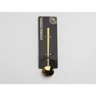 Ложка чайная Magistro Desire, длина 13 см, нержавеющая сталь, золотистая - Фото 4