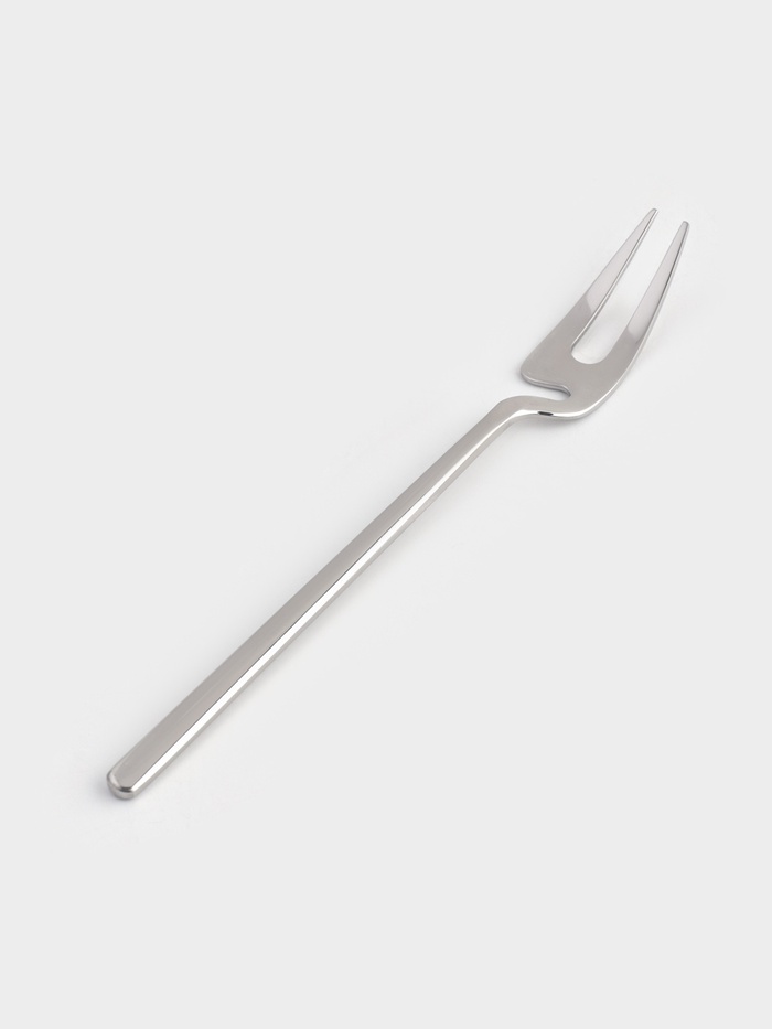 Вилка десертная из нержавеющей стали Magistro Wave, длина 14.7 см, цвет серебряный - Фото 1