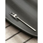 Вилка десертная из нержавеющей стали Magistro Wave, длина 14.7 см, цвет серебряный - Фото 2