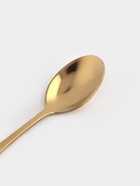 Ложка чайная Magistro Wings, длина 14 см, нержавеющая сталь, золотистая - Фото 2