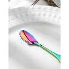 Ложка чайная Magistro Wings, длина 14 см, нержавеющая сталь, хамелеон - Фото 3