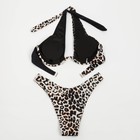 Купальник раздельный MINAKU леопардовый, размер 46 - фото 25373501