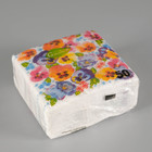 Салфетки бумажные «Гармония цвета. Анютины глазки», 50 шт. - Фото 3