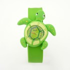Часы наручные детские "Черепашка", зелёные - фото 318794788