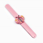 Часы наручные детские «Бабочка», ремешок силикон, розовые, от батареек LR41 (AG3) - Фото 3
