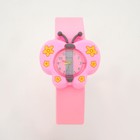 Часы наручные детские "Бабочка", ремешок силикон, LR41 (AG3) - Фото 4