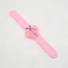 Часы наручные детские «Бабочка», ремешок силикон, розовые, от батареек LR41 (AG3) - Фото 6