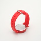 Часы наручные электронные, детские, ремешок силикон, красные - Фото 2