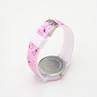 Часы наручные детские «Бабочки», кварцевые, ремешок силикон, розовые - Фото 2