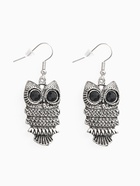 Серьги металл Art совушка, цвет чернёное серебро - фото 809220885 Серьги металл Art совушка, цвет чернёное серебро - фото 809220885