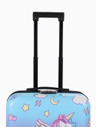 Чемодан детский 20", 41 л, отдел на молнии, с принтом, розовый/разноцветный - Фото 4