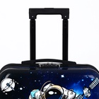 Чемодан детский на колёсах 41 л (S), на молнии, с кодовым замком, 4 колеса, синий - Фото 5