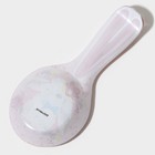 Подставка под ложку Доляна «Цветочный зайка», 27×12.5×2 см, стеклоㅤ - Фото 5