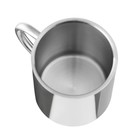 Термокружка «Мастер К», 300 мл, сохраняет тепло 2 ч, нержавеющая сталь - Фото 4