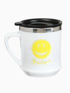 Термокружка, 350 мл, «Улыбайся», сохраняет тепло 3 ч, белая - Фото 3