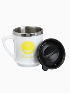 Термокружка, 350 мл, «Улыбайся», сохраняет тепло 3 ч, белая - Фото 4