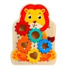 Развивающая игра стучалка «Животные» 22 × 10 × 29,5 см, МИКС - фото 25415830