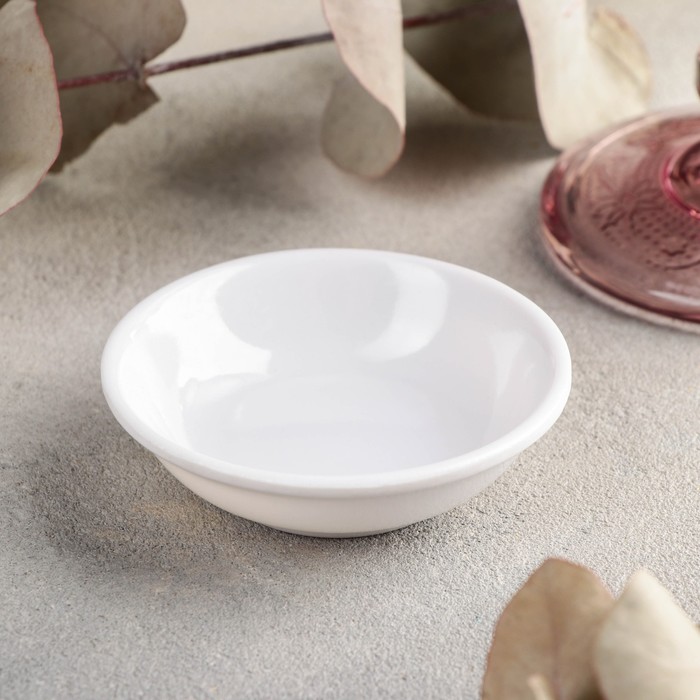 Соусник «Восток», 40 мл, d=7.2 см, белый - Фото 1