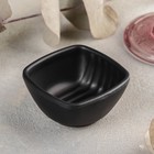 Соусник «Чёрный Восток», 70 мл, 6.6×3.4 см, пластик, чёрный - Фото 1