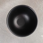 Соусник «Чёрный Восток», 140 мл, d=8,5 см (дно 3,2 см),  цвет чёрный - фото 4347008