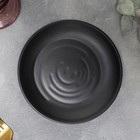 Тарелка «Чёрный Восток», d=15,5 см, цвет чёрный - Фото 1