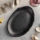 Блюдо сервировочное «Чёрный Восток», 25.5×17×2.5 см, пластик, чёрное - Фото 2