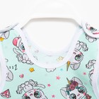 Ползунки длинные детские, цвет мята, рост 68 см - Фото 2