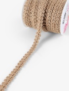 Тесьма декоративная холщовая «Шанель», 10 мм, 9±0.5 м, бежевая - Фото 1